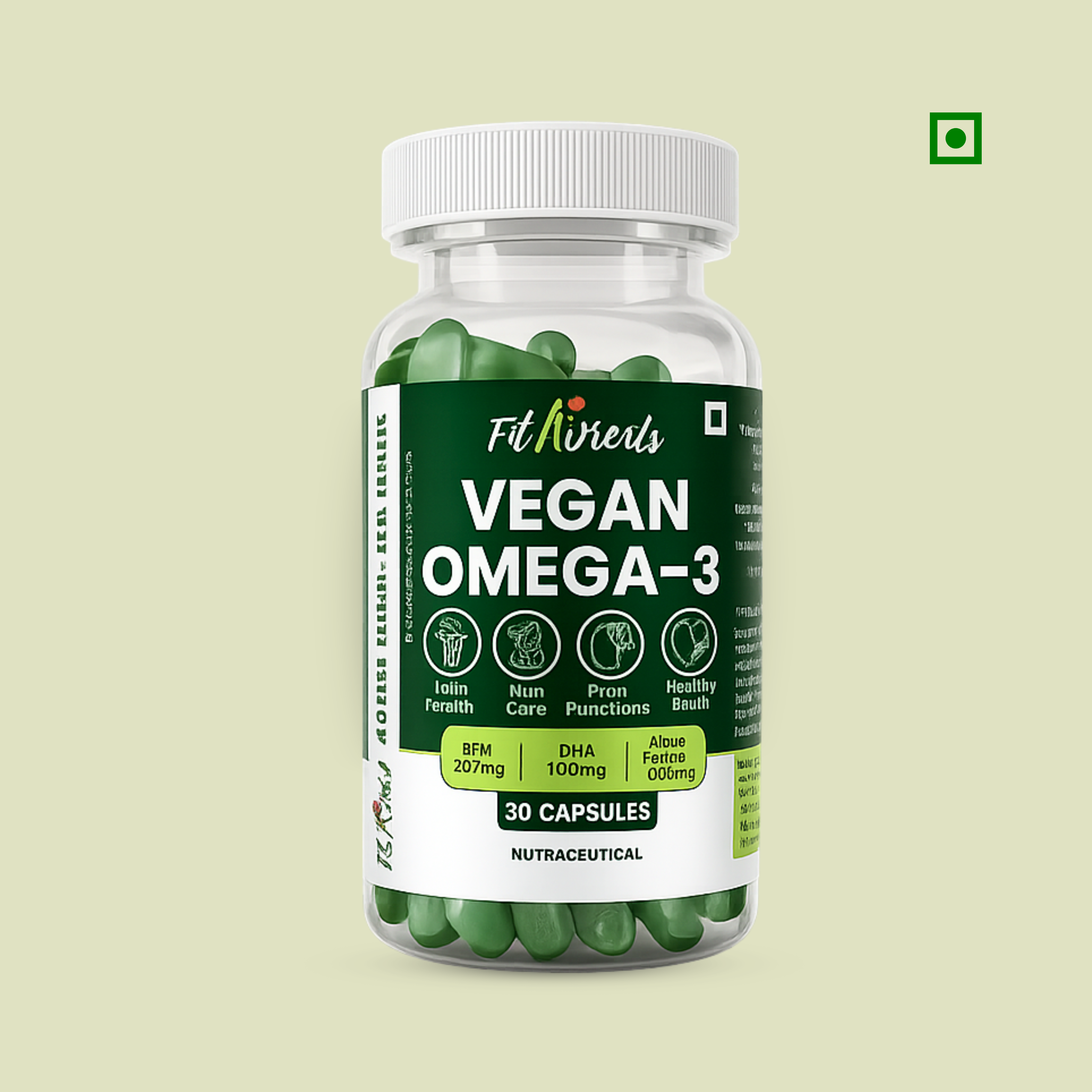 vegan Omega 3 | Heart, Brain and Joint Support