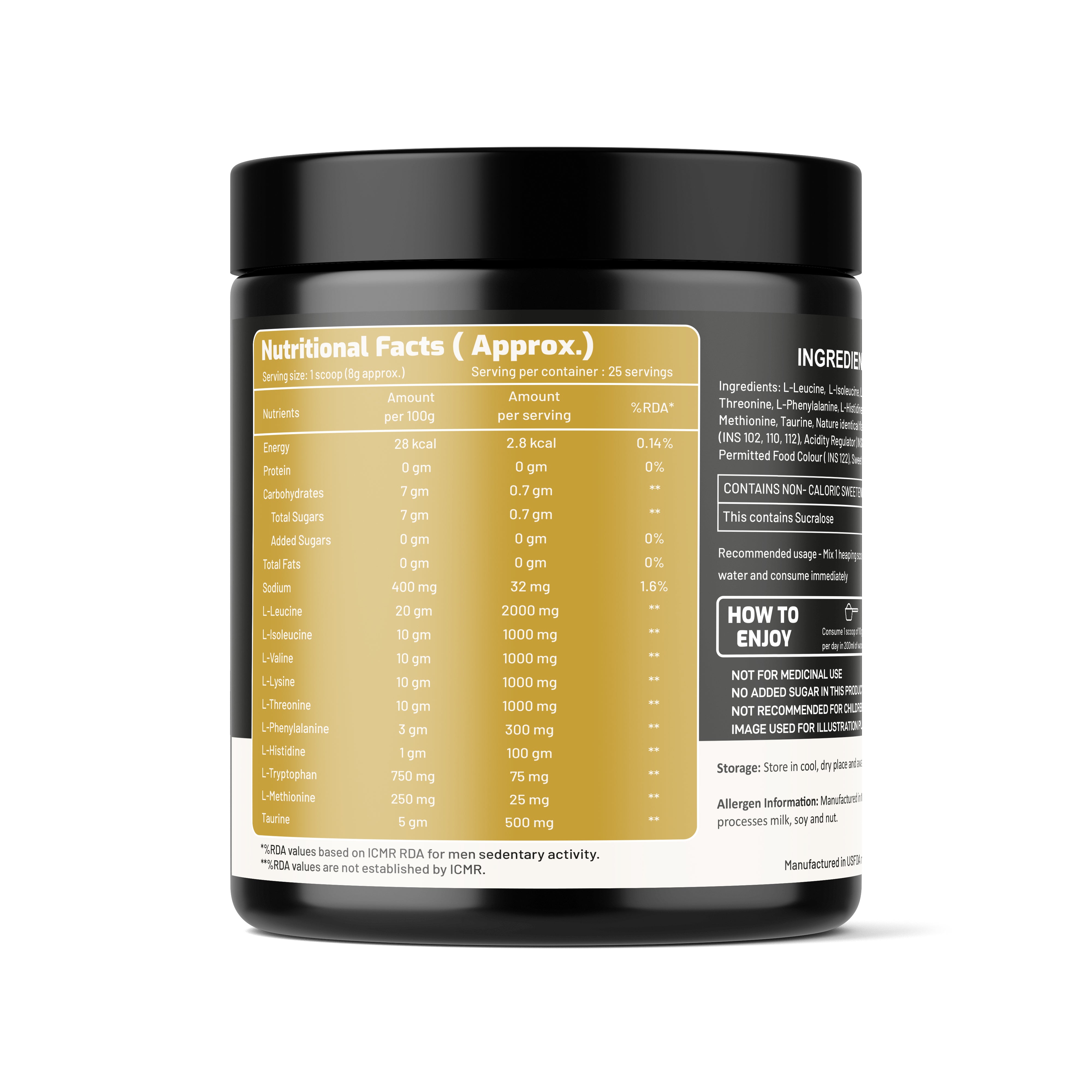 EAA + B6 for Muscle Recovery, Hydration & Daily Performance