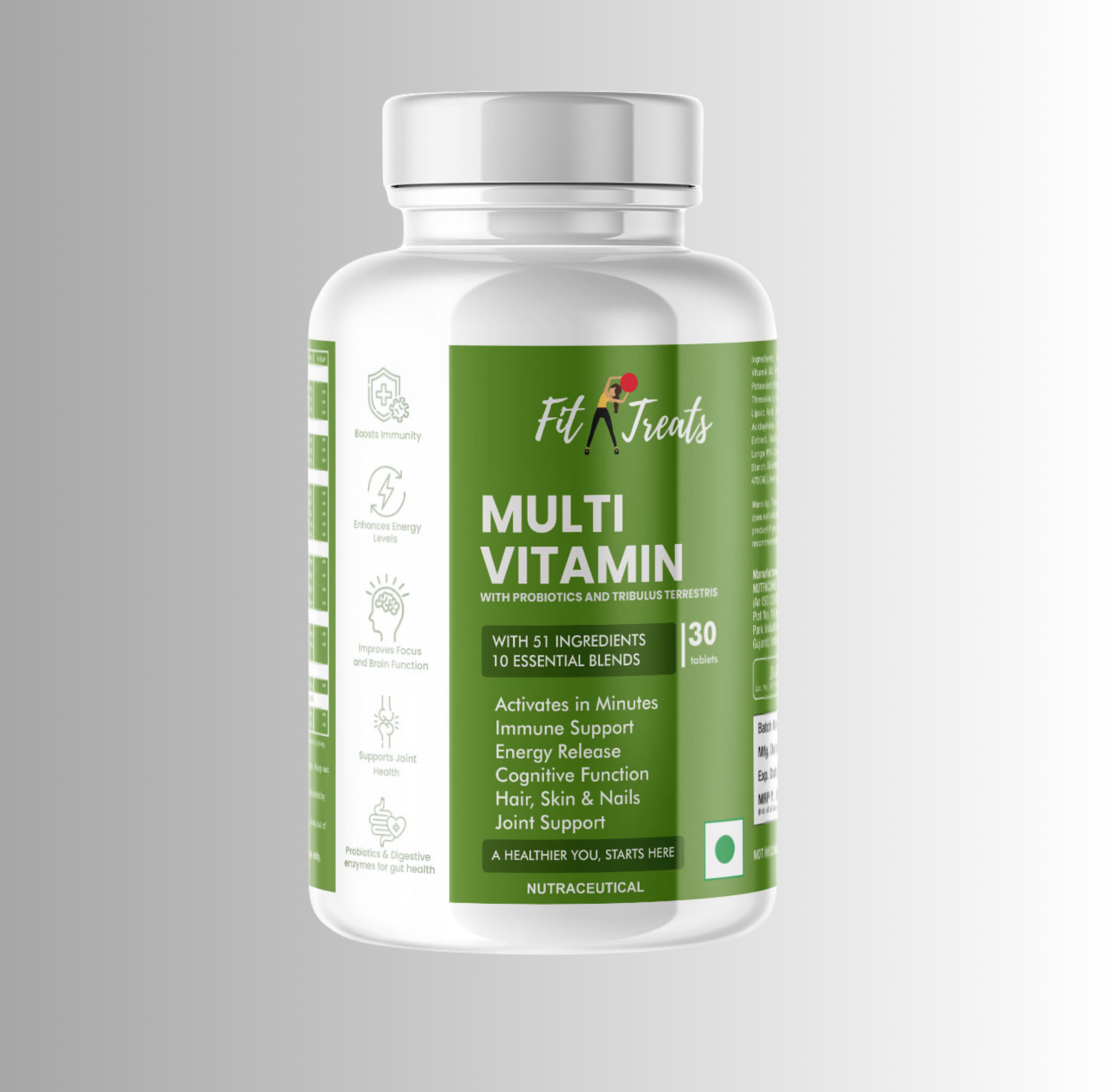 MULTIVITAMIN WITH PROBIOTIC & GINSENG