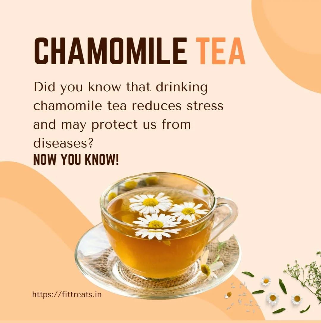 Fit Treats Chamomile Tea Tin