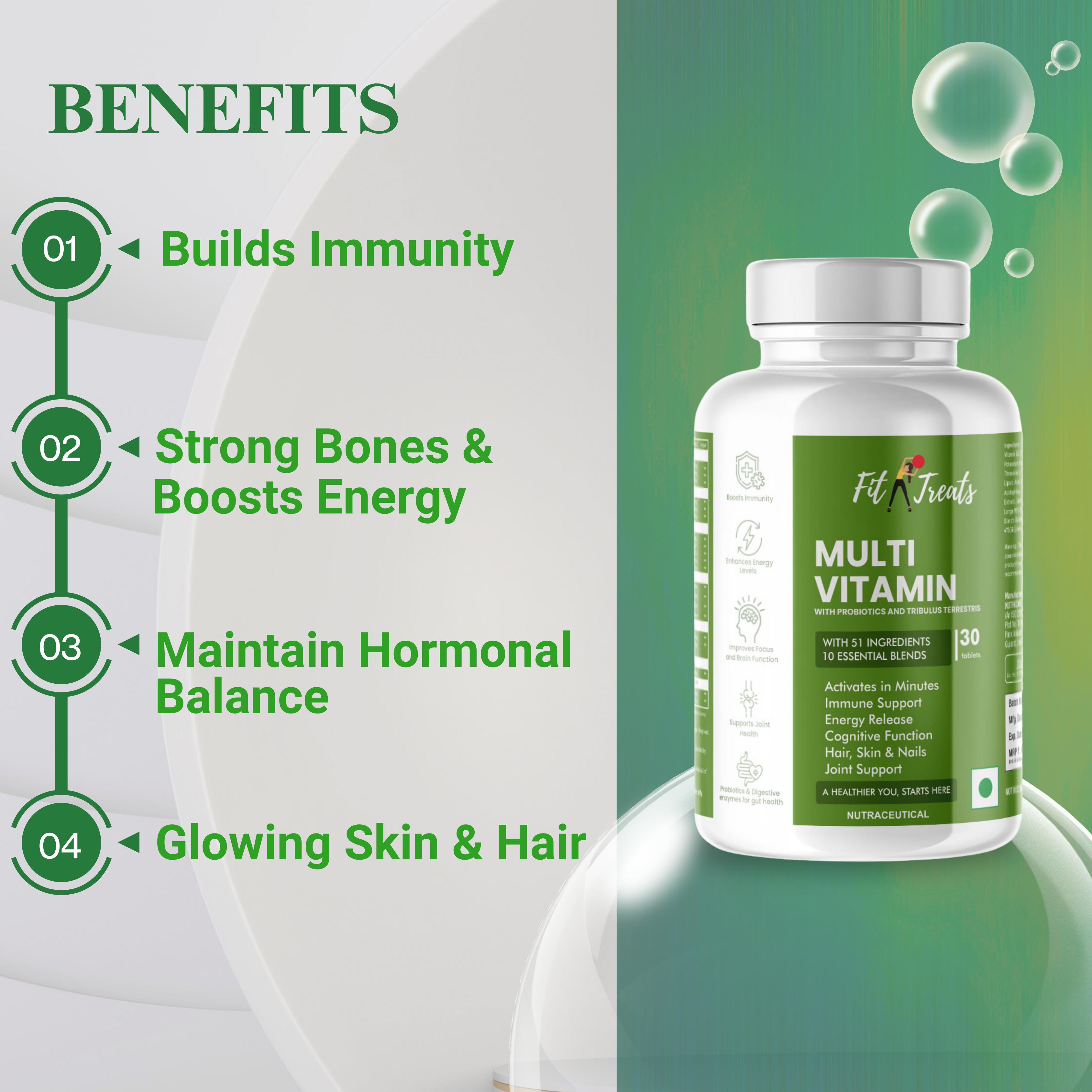 MULTIVITAMIN WITH PROBIOTIC & GINSENG