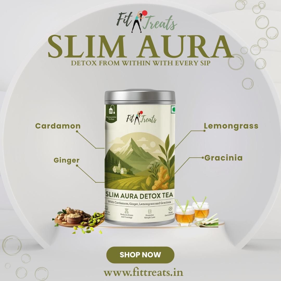 Slimaura Detox Tea | Daily Detox & Natural Metabolism Support