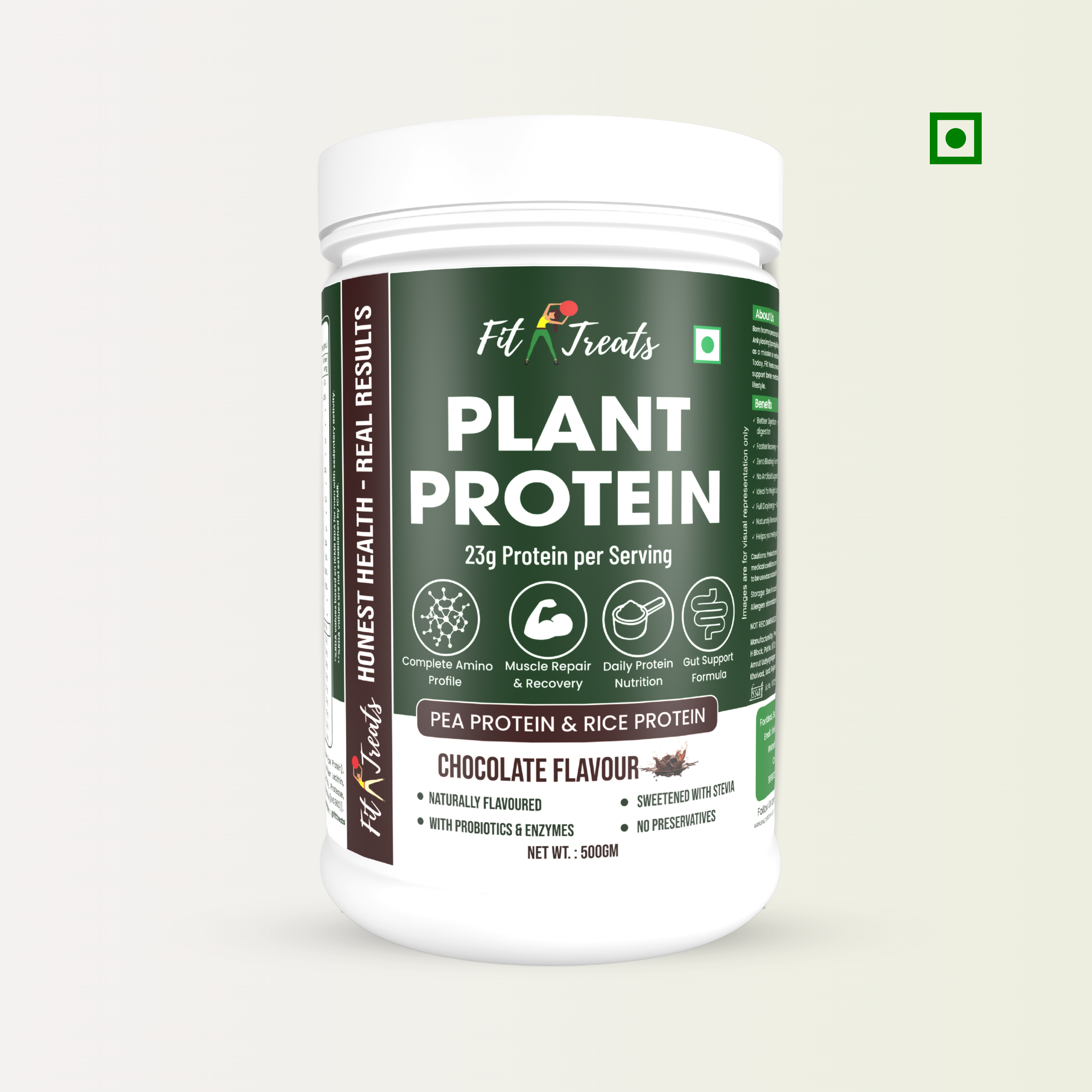 Plant Protein Powder — Vegan Protein for Muscle & Weight Management