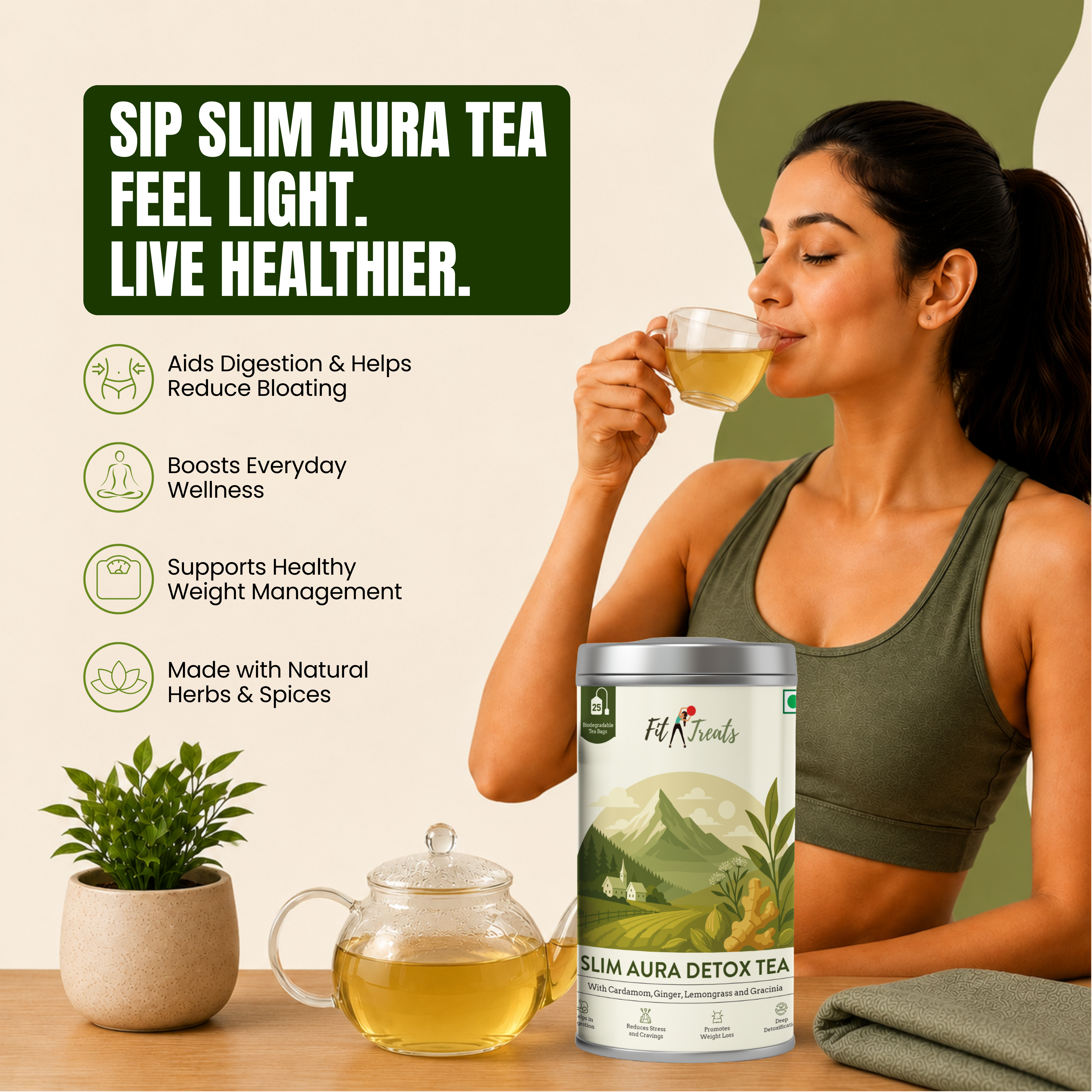 Slimaura Detox Tea (Dip)