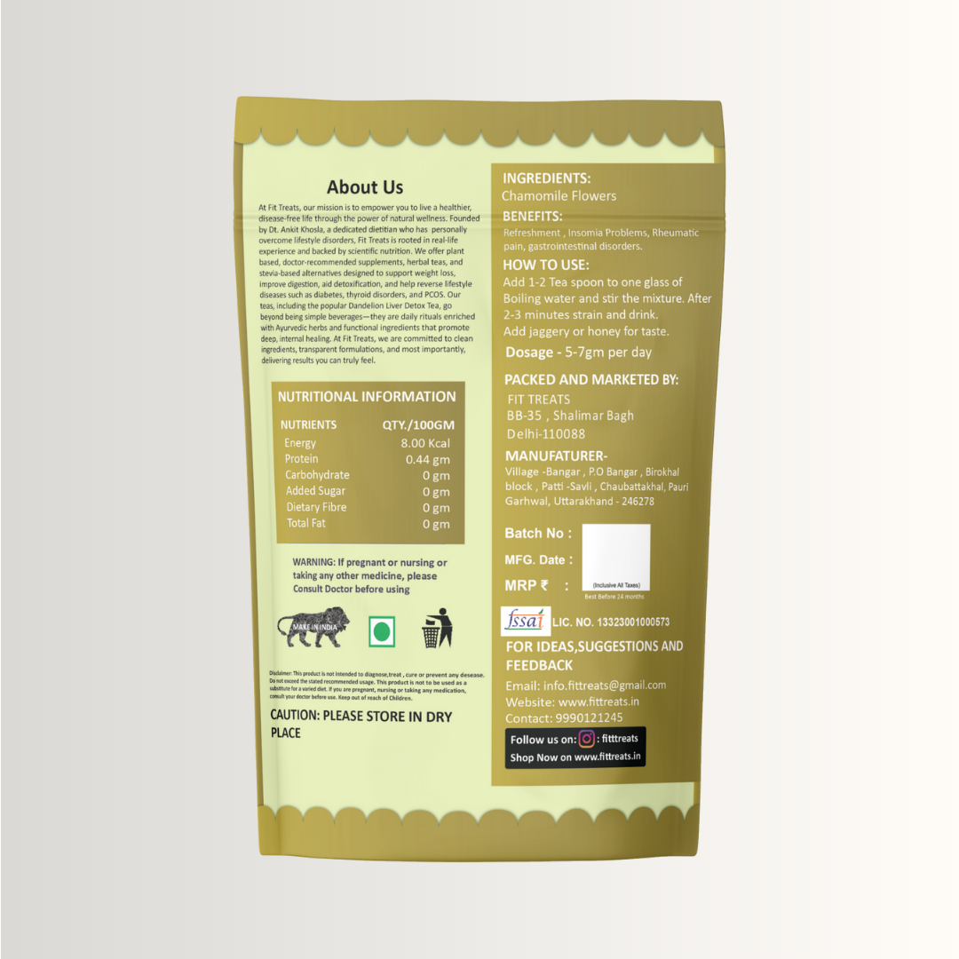 Fit Treats Chamomile Tea