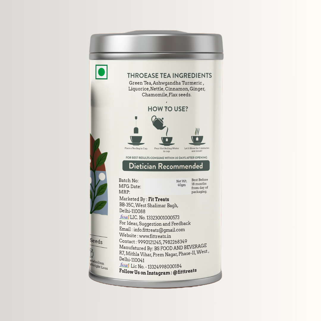 Fit Treats Thyroease Tea Tin