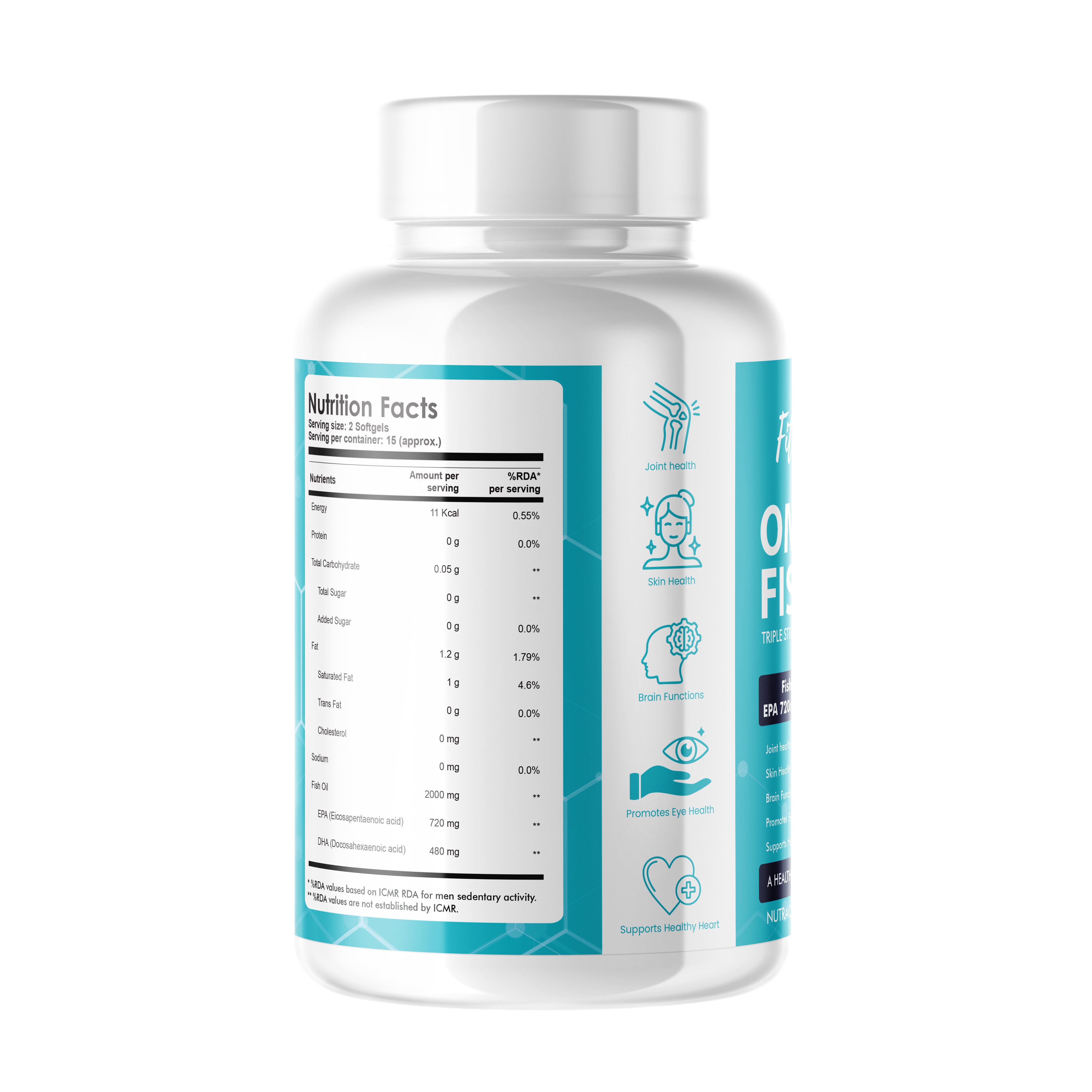 Omega Fish Oil | Heart, Brain & Joint Support