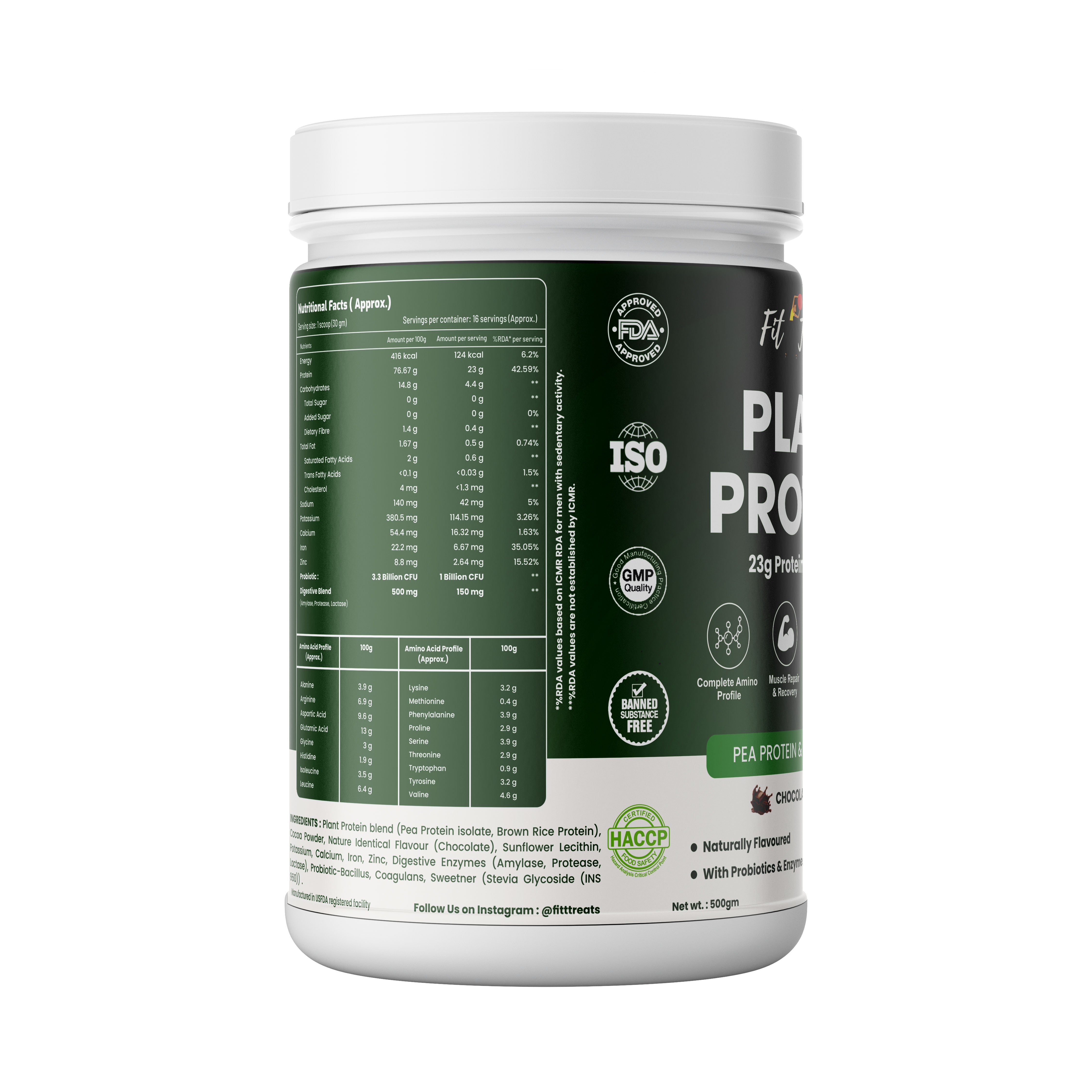 Plant Protein Powder — Vegan Protein for Muscle & Weight Management