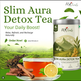 Slimaura Detox Tea | Daily Detox & Natural Metabolism Support