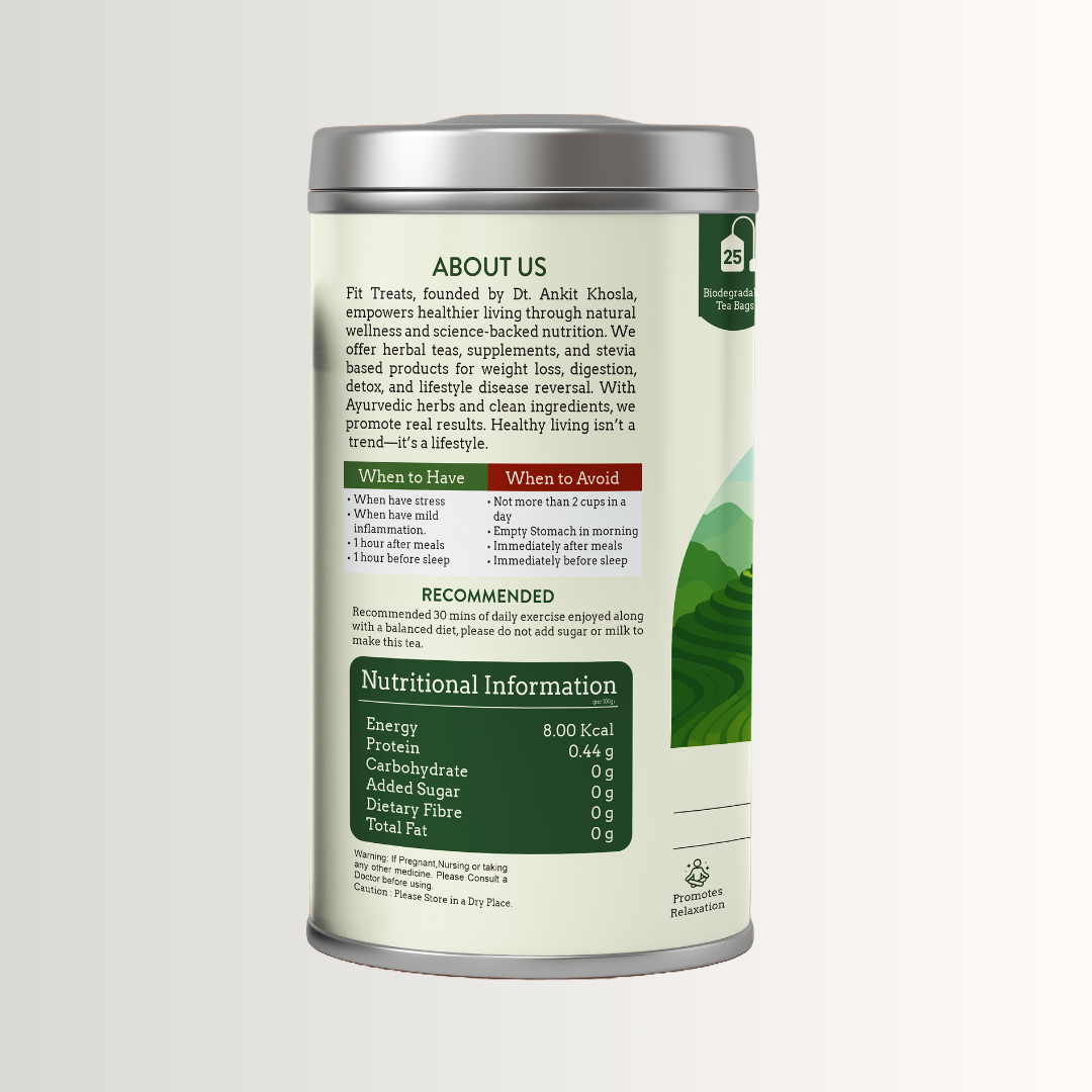 Fit Treats Chamomile Tea Tin