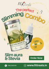 Weight Loss Combo – Slimaura Detox Tea + Stevia Natural Sweetener