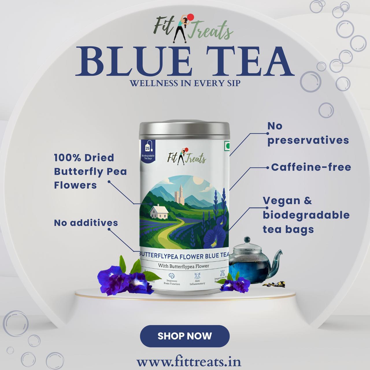 Fit Treats Butterfly Pea Flower Tea