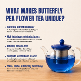 Butterfly Pea Blue Tea (Dip)