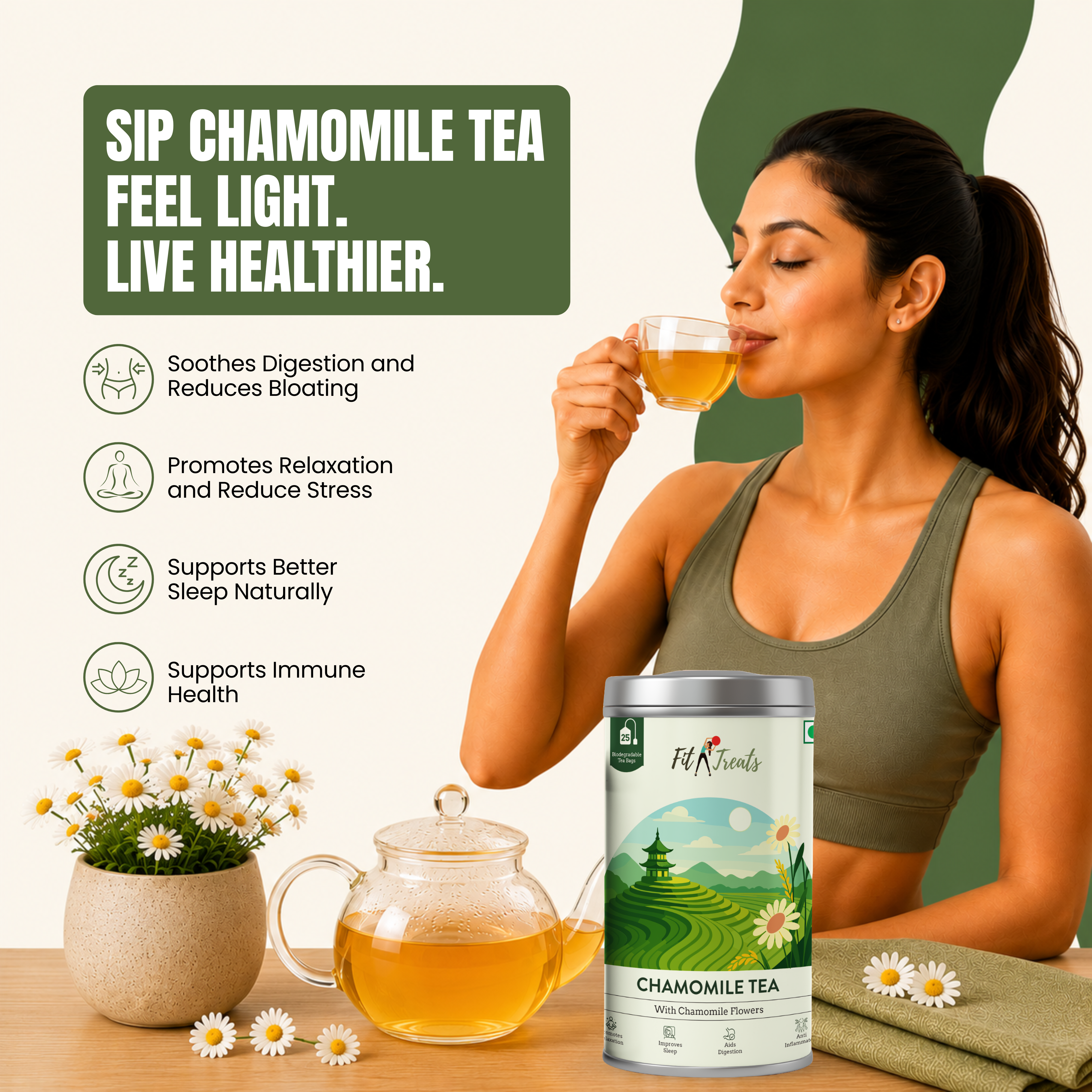 Chamomile Tea (Dip)