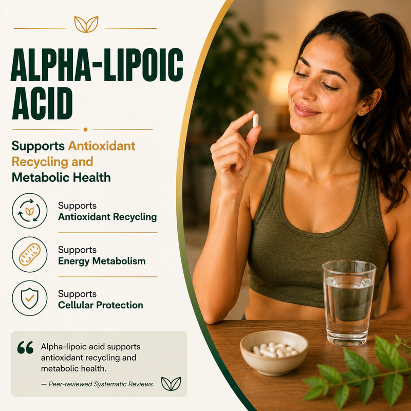 Antioxidant Recycling & Metabolic Health