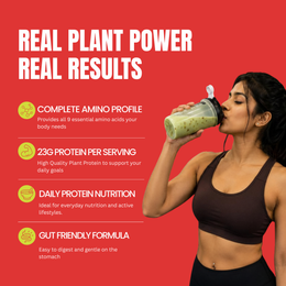 Plant Protein Powder — Vegan Protein for Muscle & Weight Management
