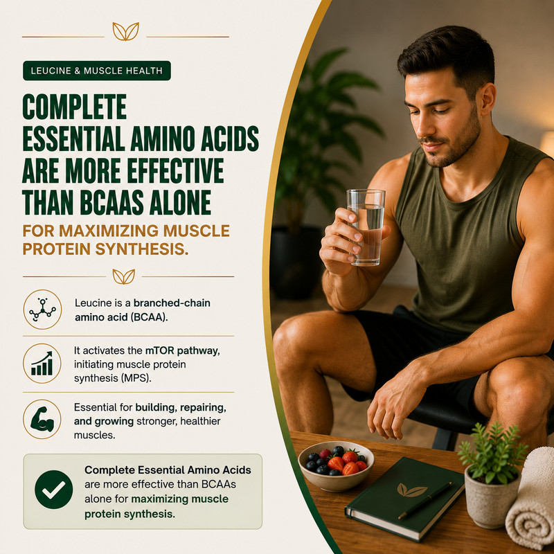 Complete EAAs vs. BCAAs Alone
